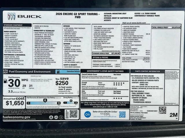 2026 Buick Encore GX Sport Touring - Photo 21