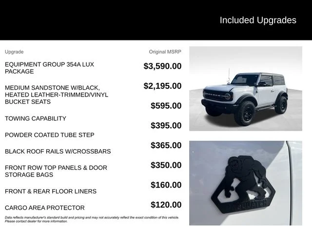 Used 2021 White Ford Wildtrak image 5