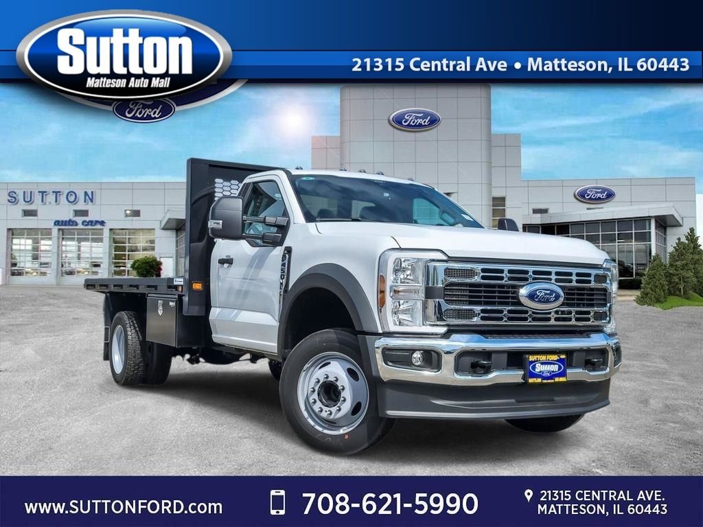 New 2025 Oxford White Ford F-450® XL image 1