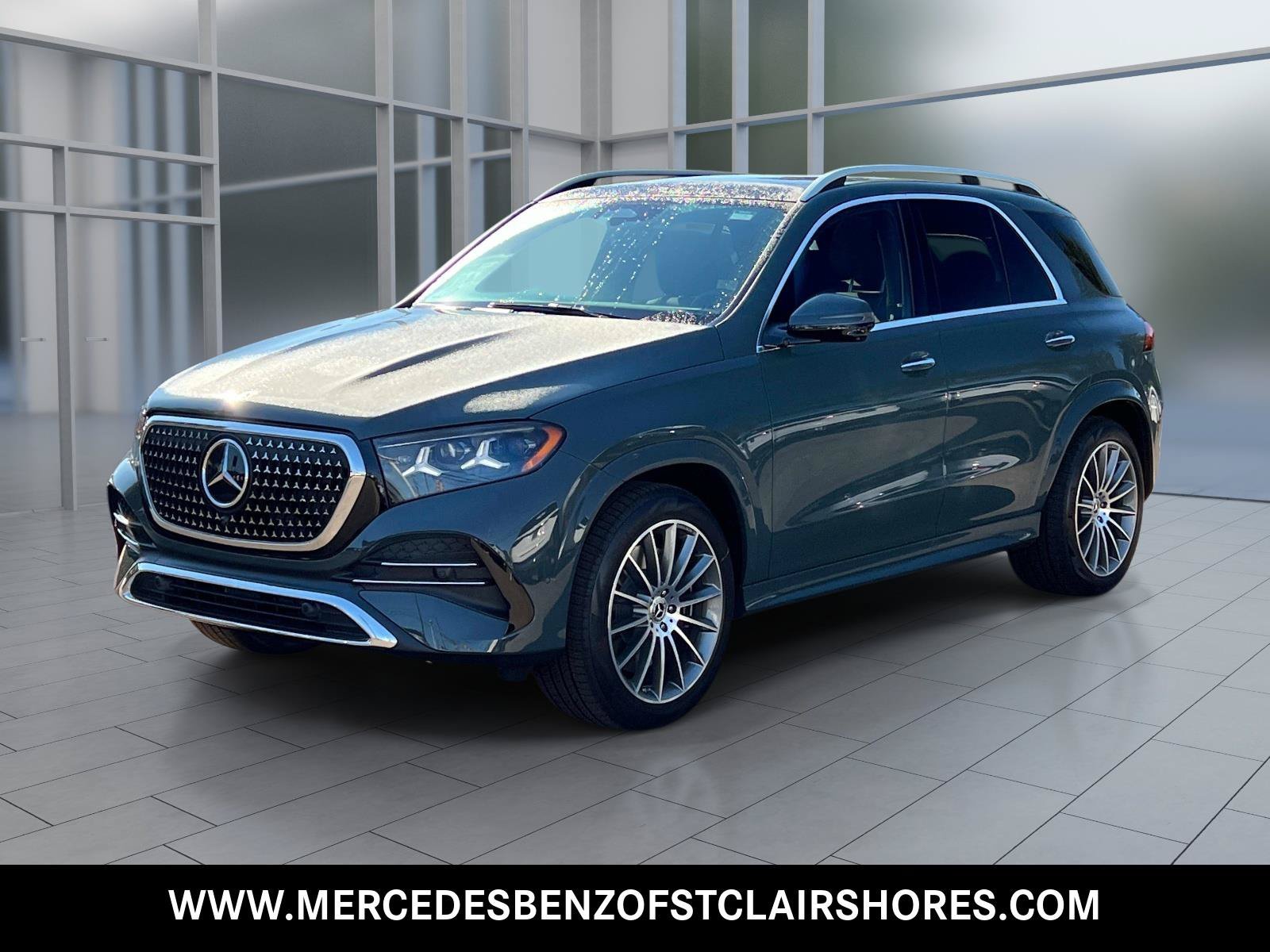 New 2027 Dark Petrol Mercedes-Benz GLE 450 image 1
