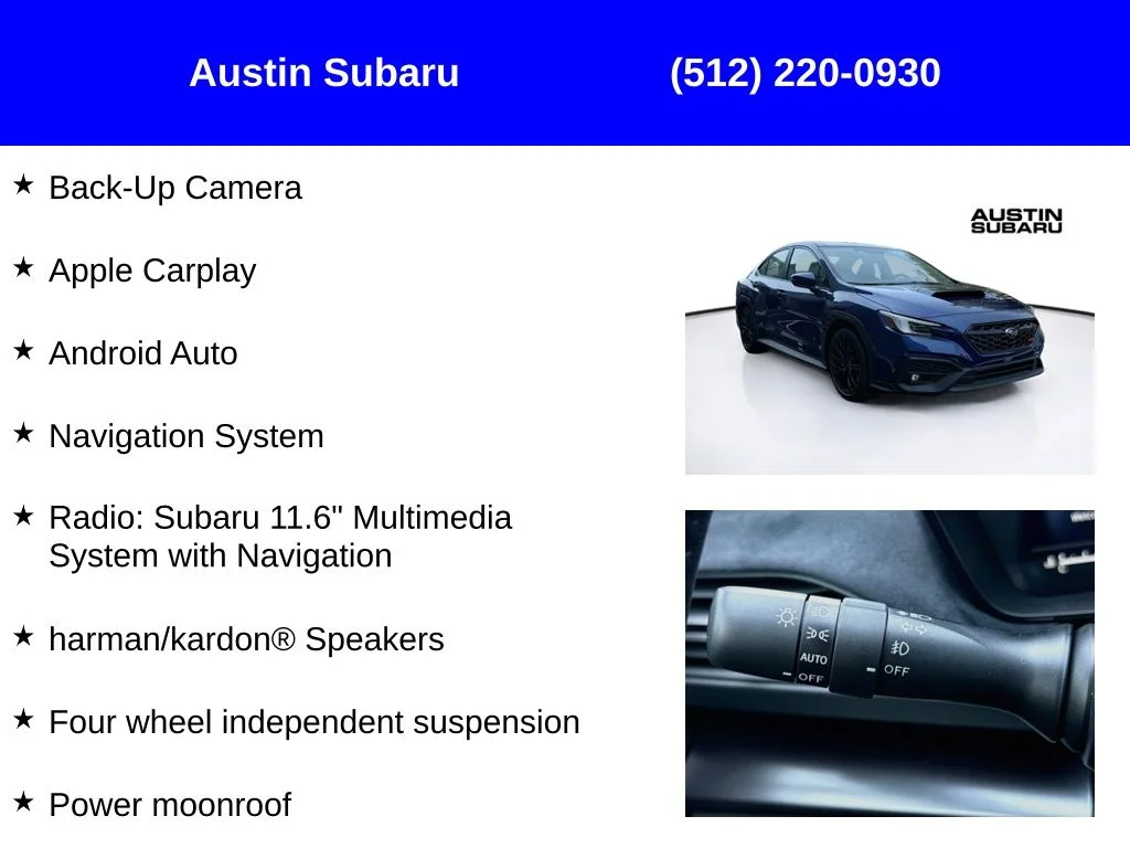 New 2026 Blue Subaru GT image 9