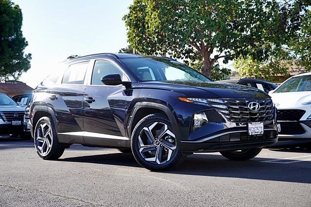 Used 2023 Blue Hyundai SEL Convenience image 1