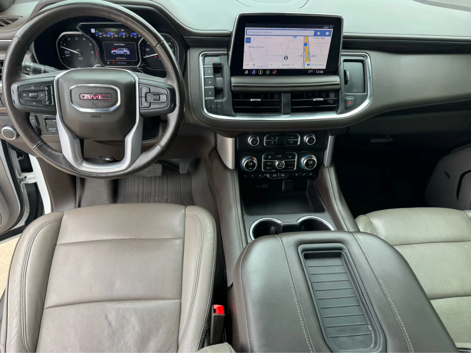 Used 2021 Summit White GMC SLT image 21