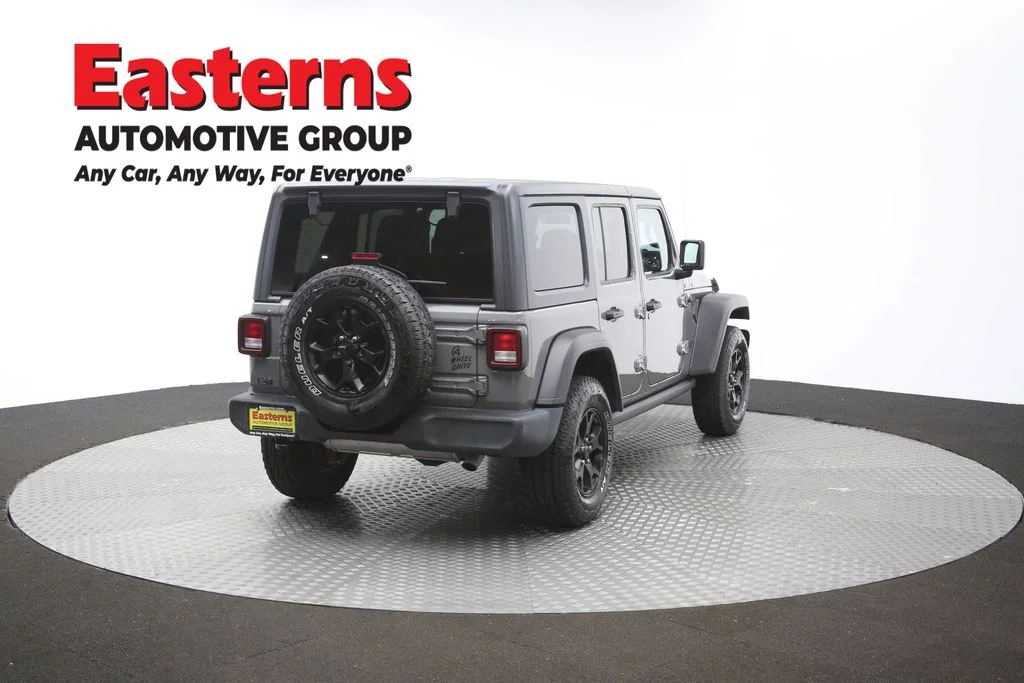 Used 2021 Gray Jeep Unlimited Willys image 37