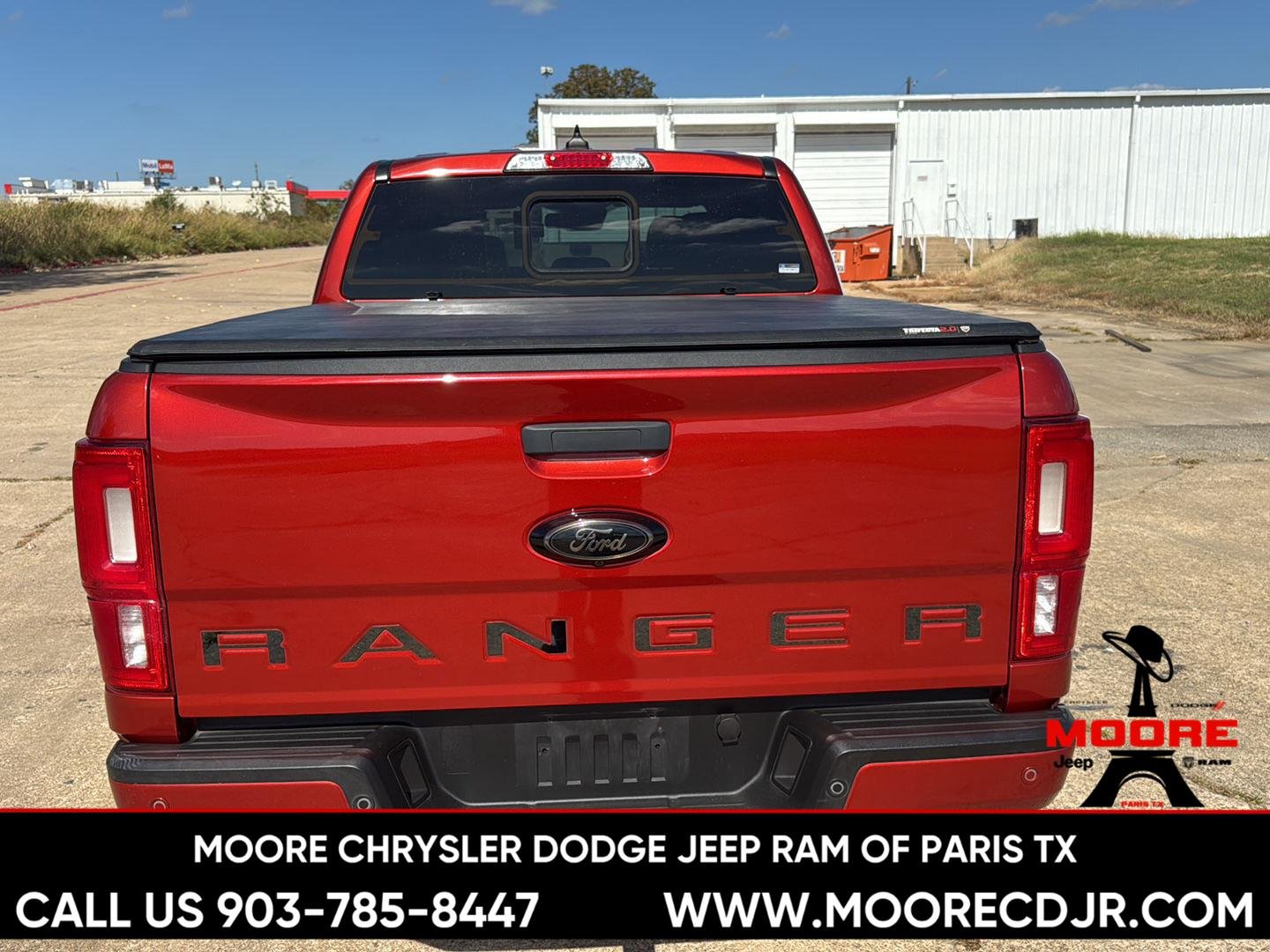 Used 2022 HOT PEPPER RED ME FORD TRUCK LARIAT image 7