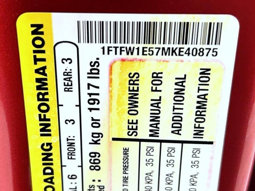 Used 2021 Red Ford XLT image 25