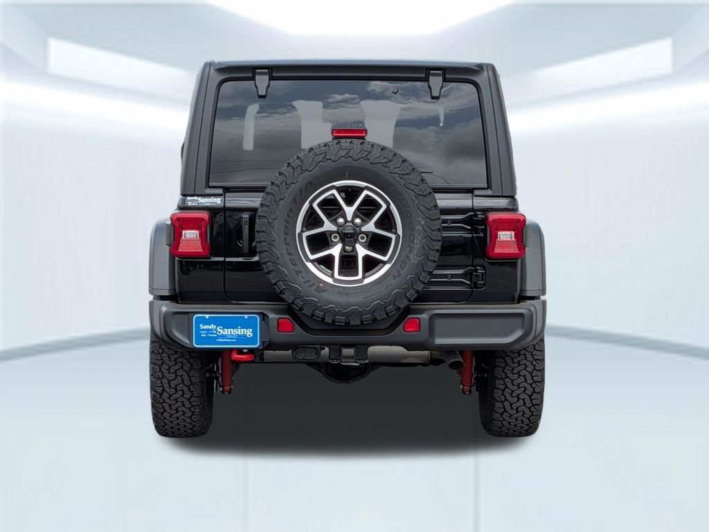 New 2026 Black Clear-Coat Exterior Paint Jeep Rubicon image 5