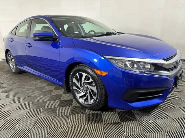 Used 2016 Blue Honda EX image 1