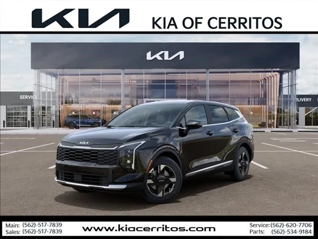 New 2026 Ebony Black Kia LX image 1