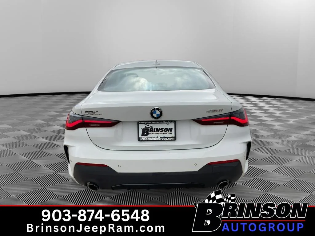 Used 2021 Alpine White BMW 430i image 6