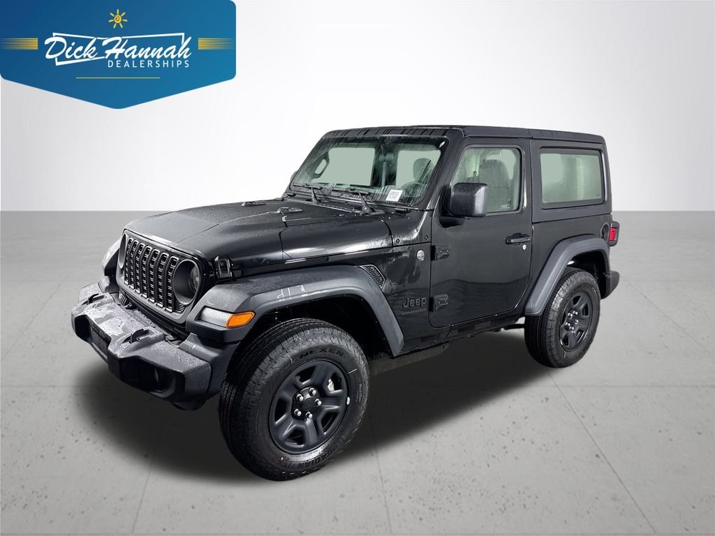 New 2026 Black Clearcoat Jeep Sport image 1