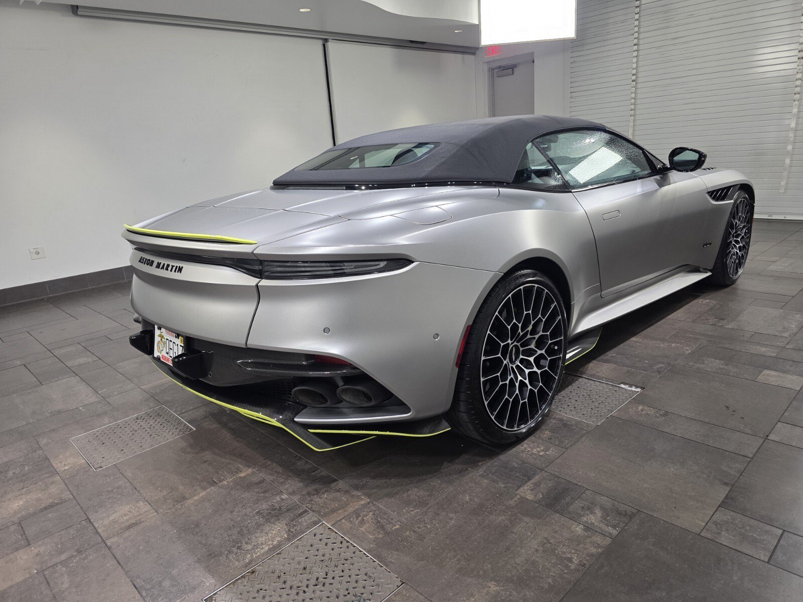 Used 2023 Q Satin Aluminite Silver Aston Martin 770 Ultimate Volante image 22