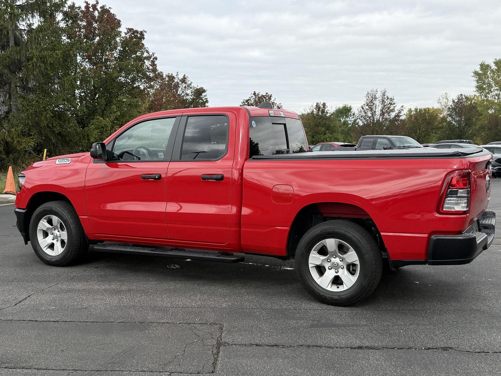Used 2024 Flame Red Clearcoat Ram Tradesman image 6