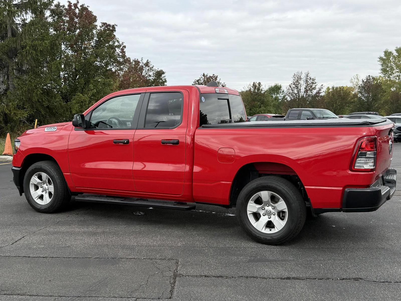Used 2024 Flame Red Clearcoat Ram Tradesman image 6