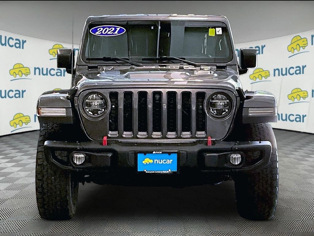 Used 2021 Gray Jeep Unlimited Rubicon image 2