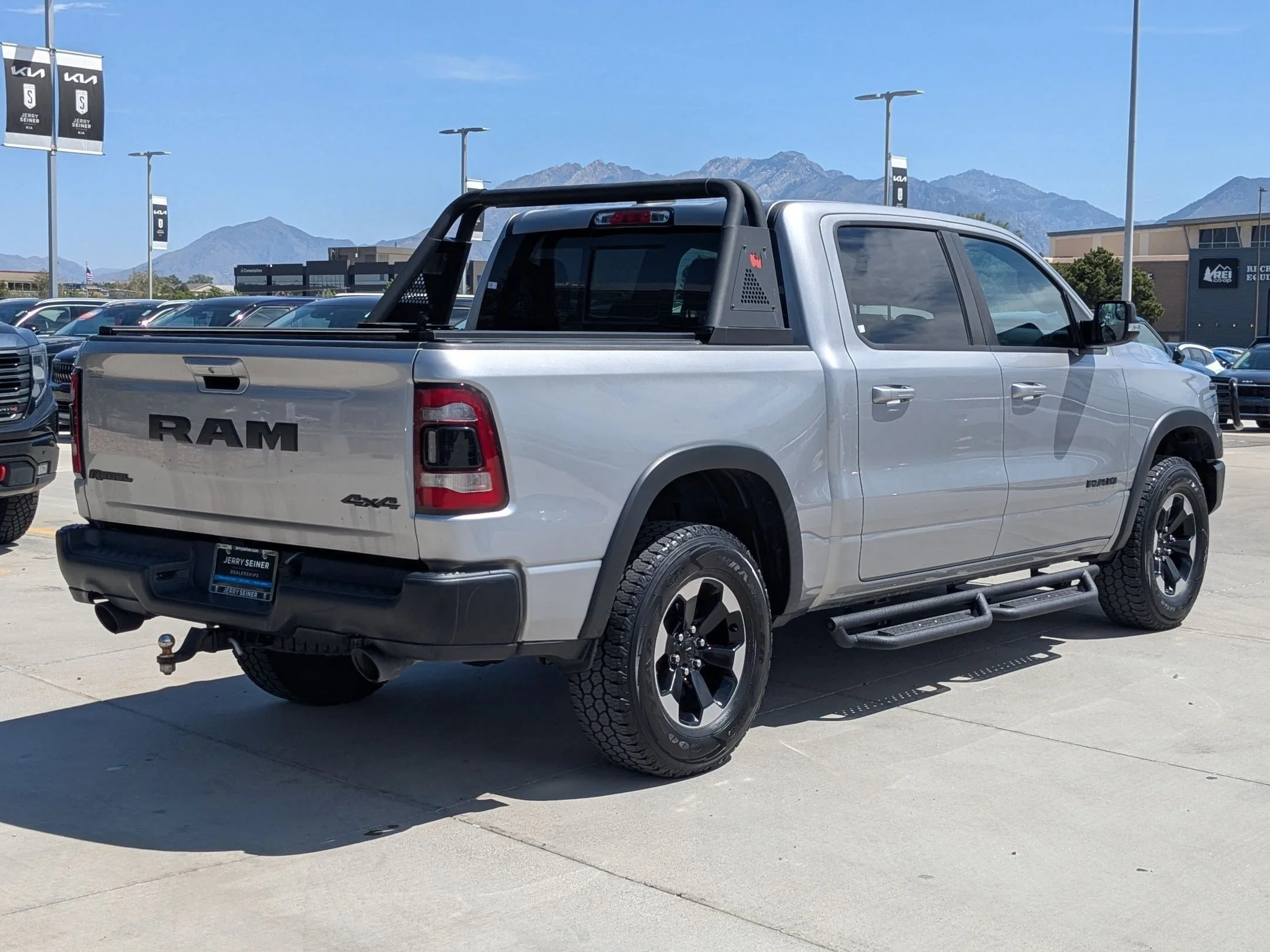 Used 2020 Billet Silver Metallic Clearcoat Ram Rebel image 6