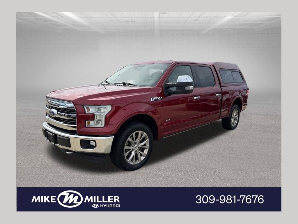 Used 2017 Ruby Red Metallic Tinted Clearcoat Ford Lariat image 1