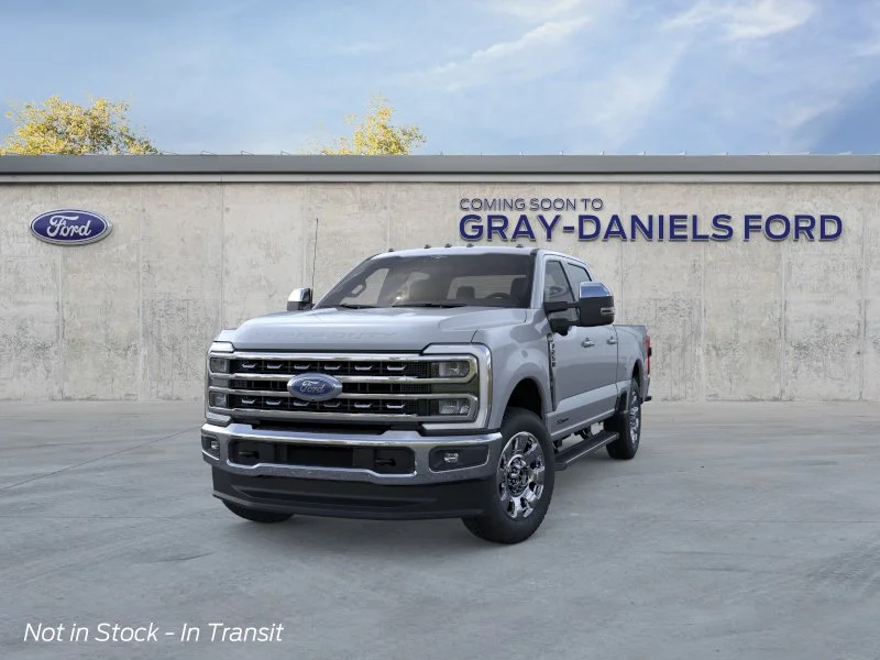 New 2026 Glacier Gray Metallic Tri-Coat Ford F-250® Lariat® image 2