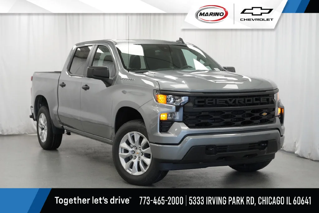 New 2026 Sterling Gray Metallic Chevrolet Custom image 1