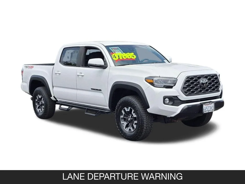 Used 2021 White Toyota TRD Off-Road image 2