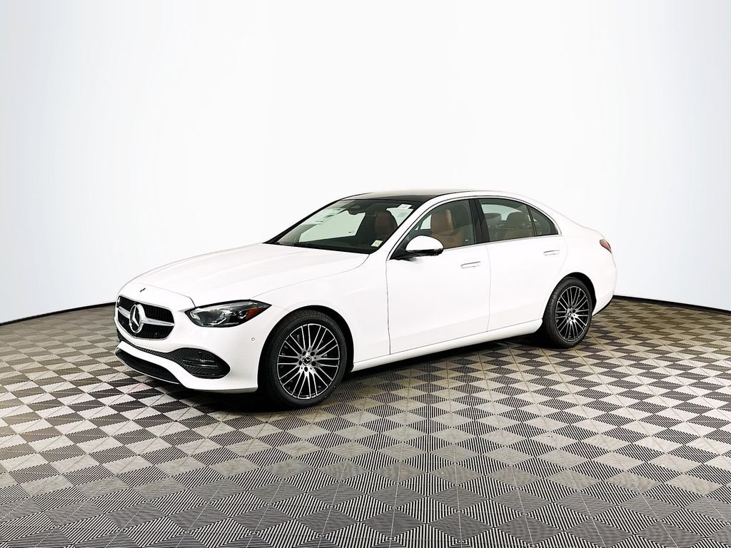 New 2026 Polar White Mercedes-Benz C 300 image 3