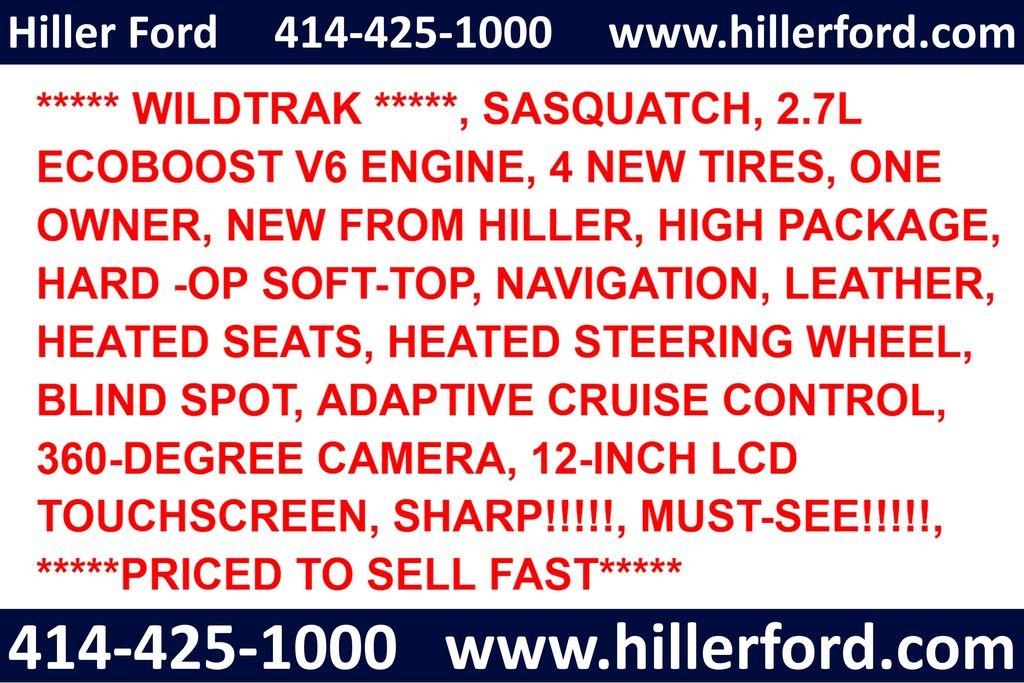 Certified Used 2023 Shadow Black Ford Wildtrak image 2