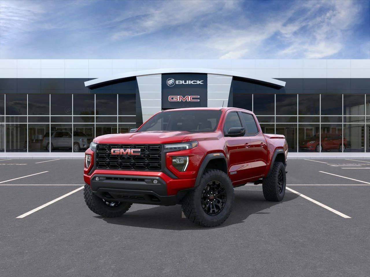 New 2026 Volcanic Red Tintcoat GMC Elevation image 8