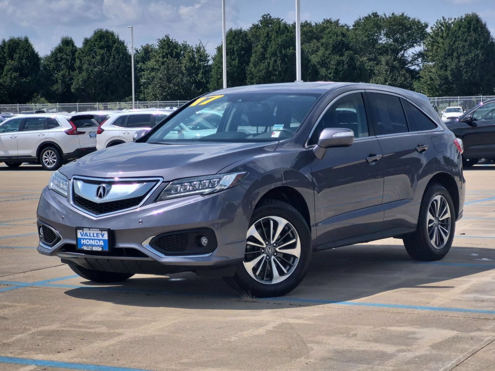 Used 2017 Gray Acura w/Advance Pkg image 2