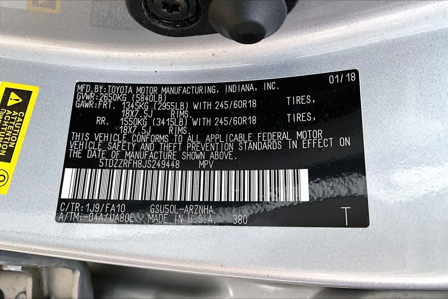 Used 2018 Celestial Silver Metallic Toyota LE Plus image 34