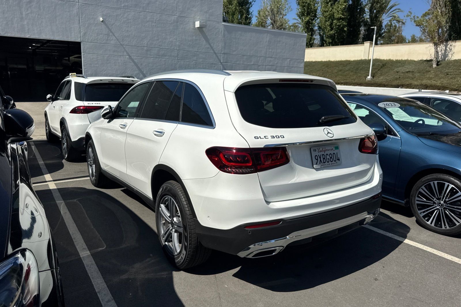 Certified Used 2021 White Mercedes-Benz GLC 300 image 8