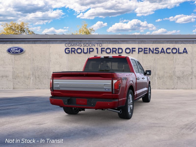 New 2026 Ruby Red Metallic Tinted Clearcoat Ford Platinum® image 8