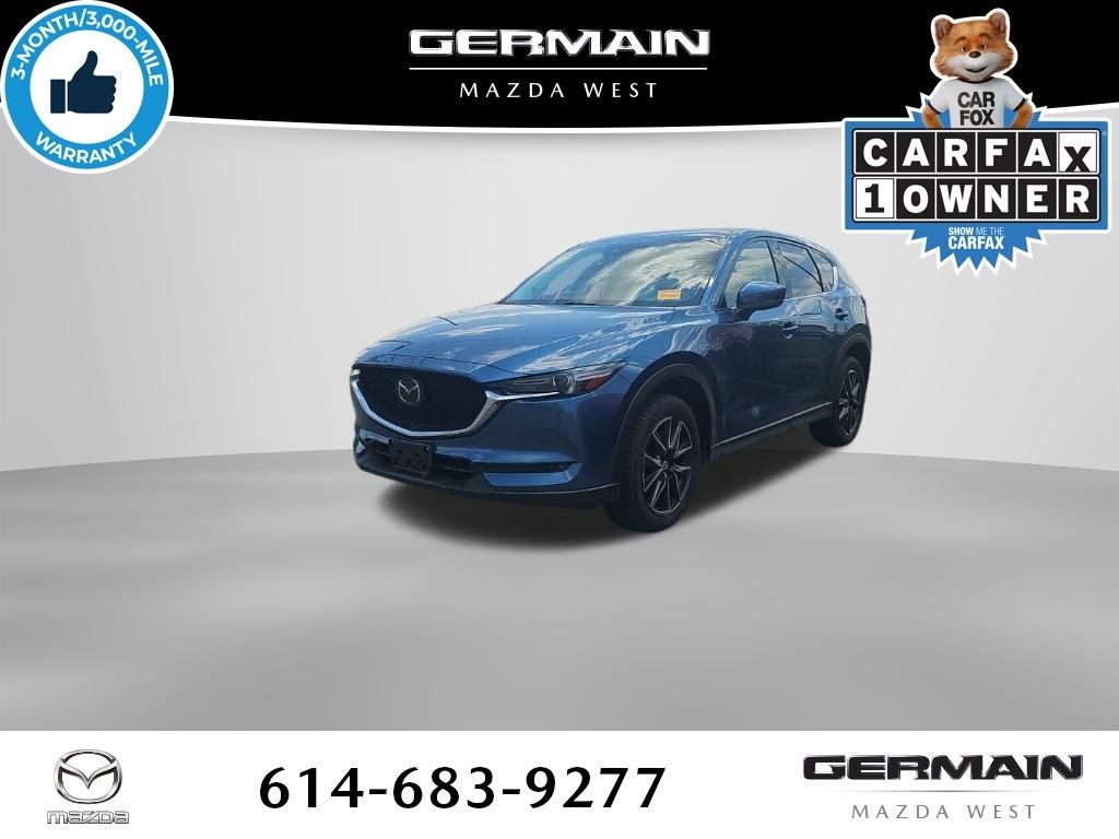 Used 2017 Blue Mazda Grand Touring image 4