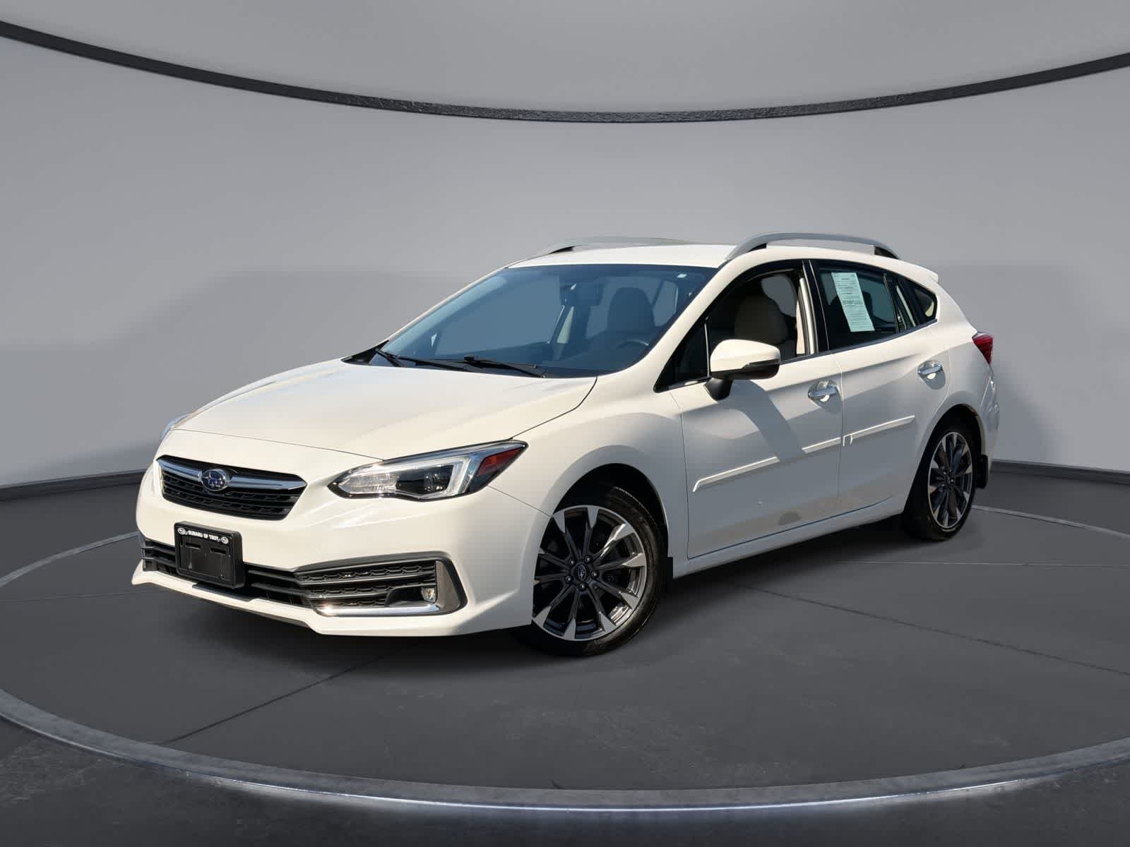 Used 2020 Crystal White Pearl Subaru Limited image 1
