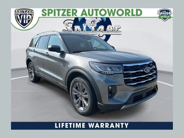 New 2026 Carbonized Gray Metallic Ford Active image 1