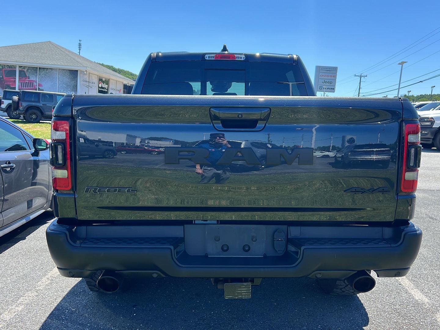 Used 2021 Maximum Steel Metallic Clearcoat Ram Rebel image 4