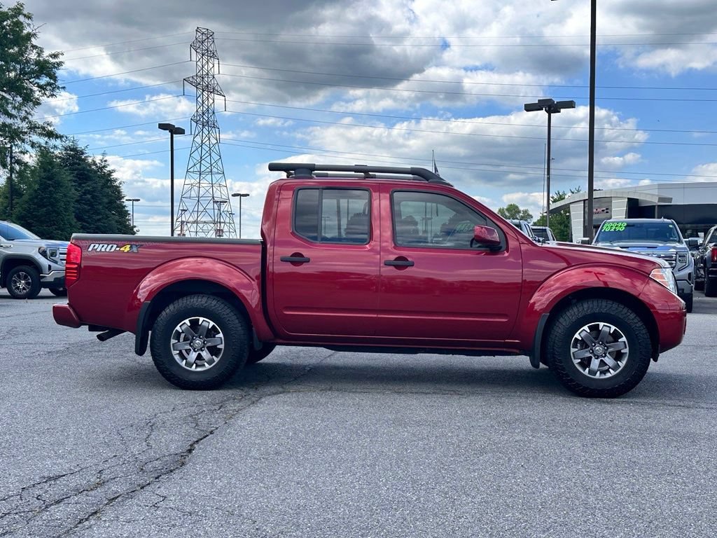 Used 2021 Red Nissan Crew Cab PRO-4X 4x4 image 3