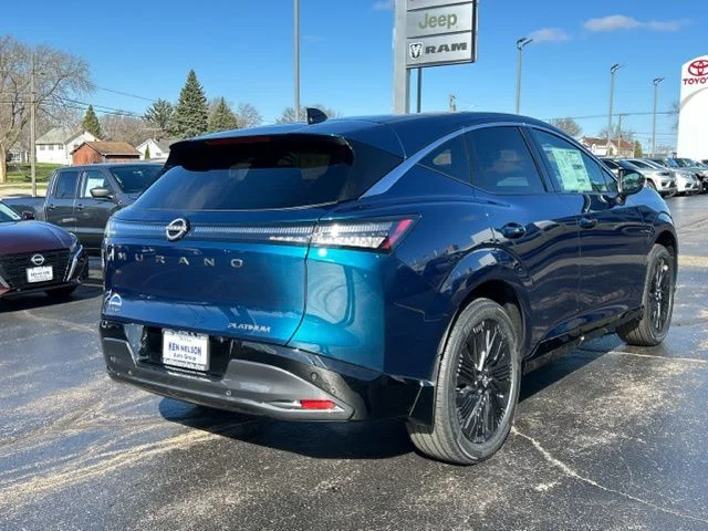 New 2026 Aurora Blue Pearl Metallic Nissan Platinum image 8