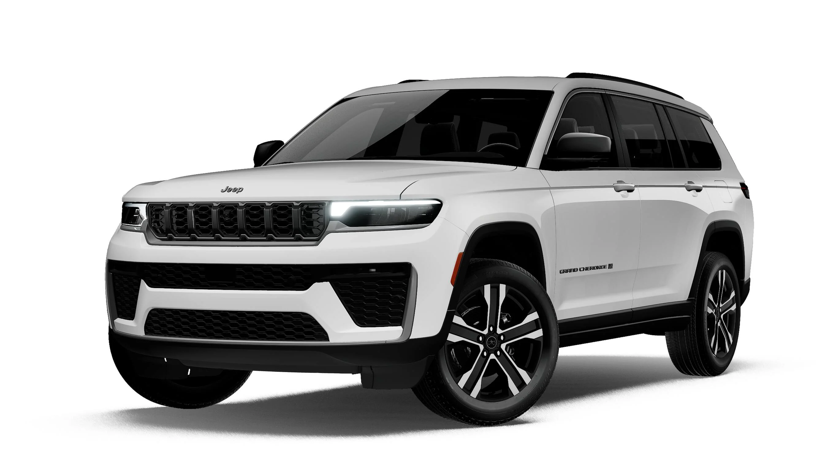 New 2027 Bright White Clear-Coat Paint Jeep Limited image 1