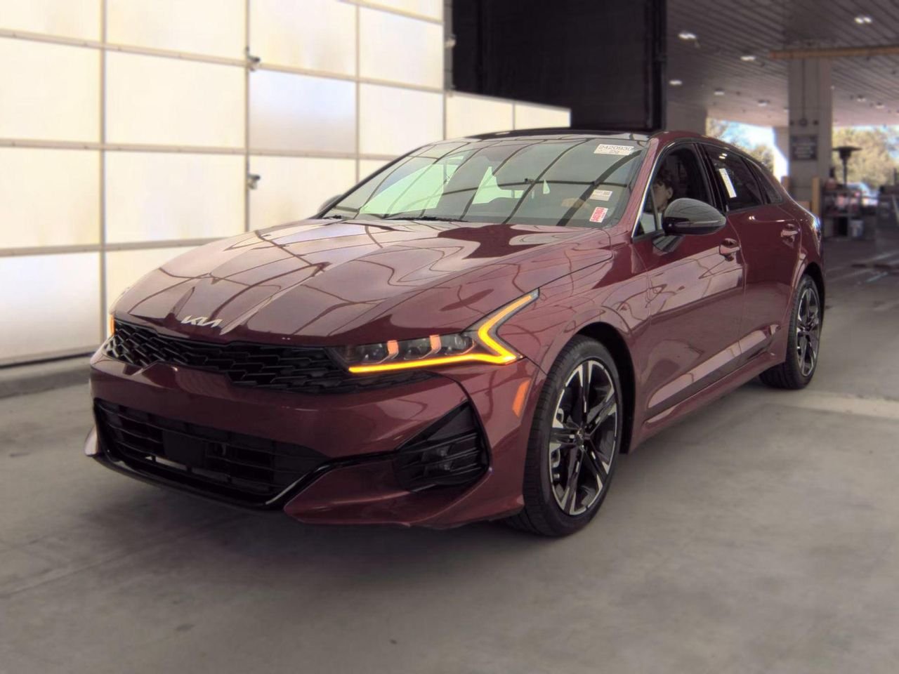 Used 2023 Passion Red Kia GT-Line image 1
