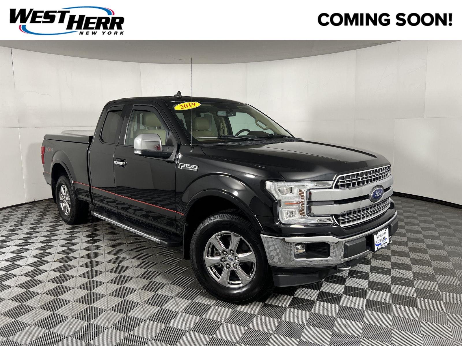 Used 2019 Agate Black Ford LARIAT image 1