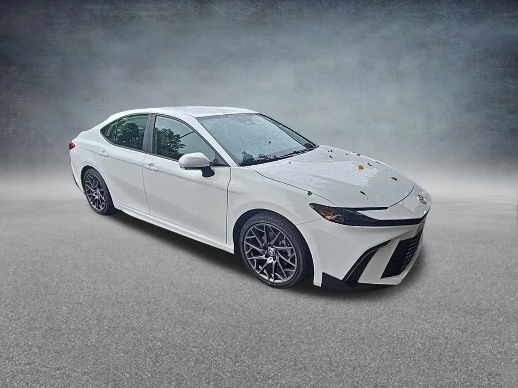 Used 2025 White Toyota SE image 10