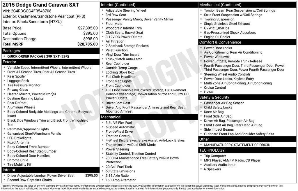Used 2015 Cashmere/Sandstone Pearlcoat Dodge SXT image 39