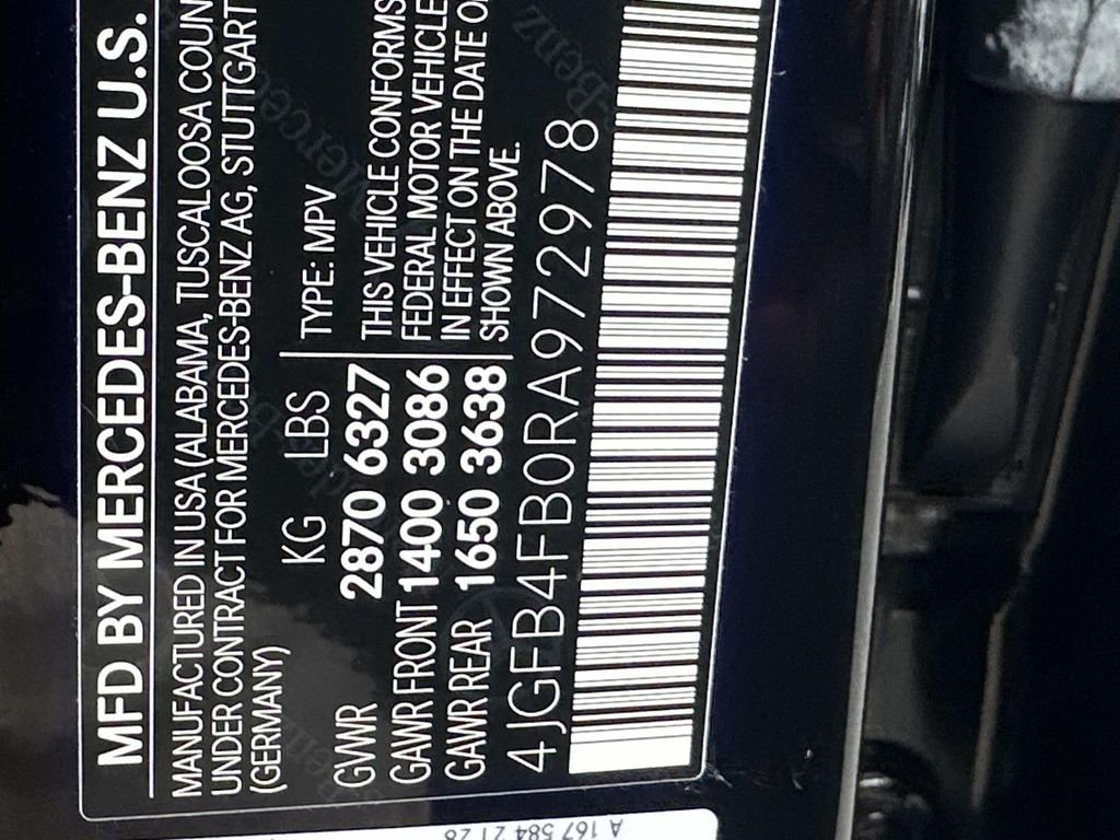 Certified Used 2024 Obsidian Black Metallic Mercedes-Benz GLE 350 image 30