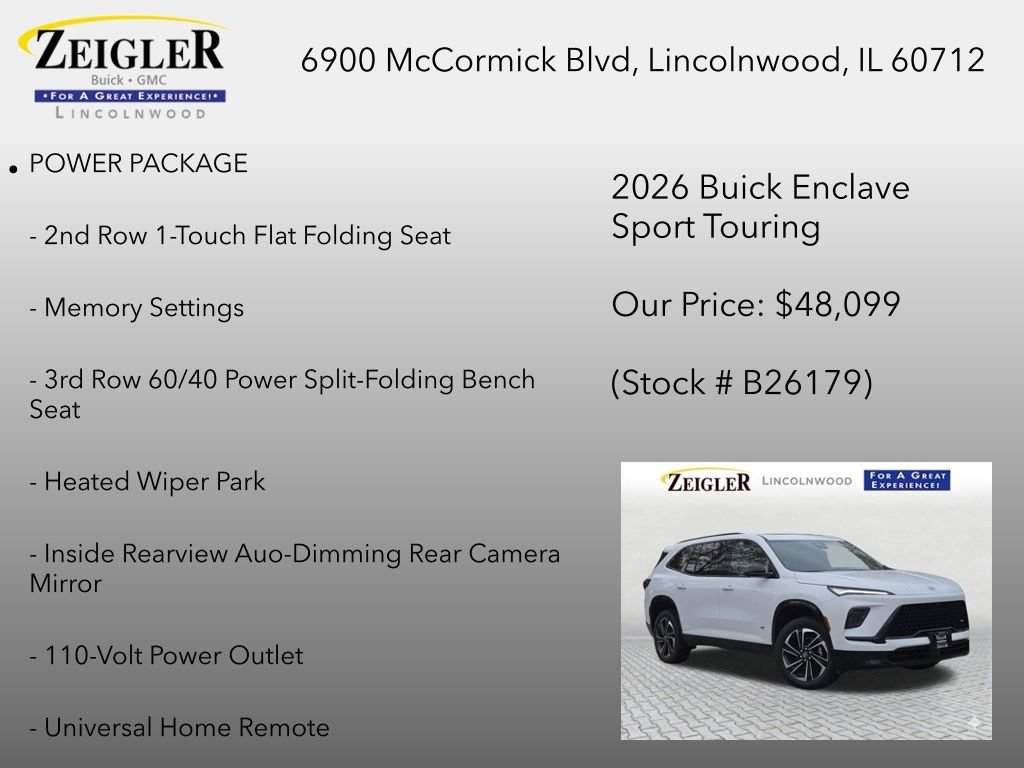 2026 Buick Enclave Sport Touring - Photo 6