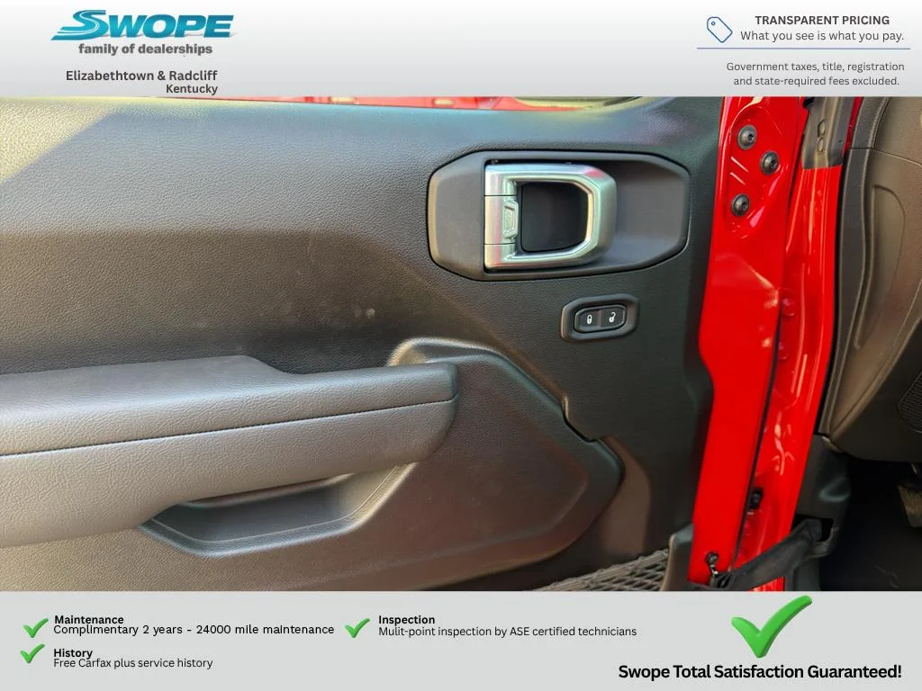 New 2026 Firecracker Red Clearcoat Jeep Sport image 13