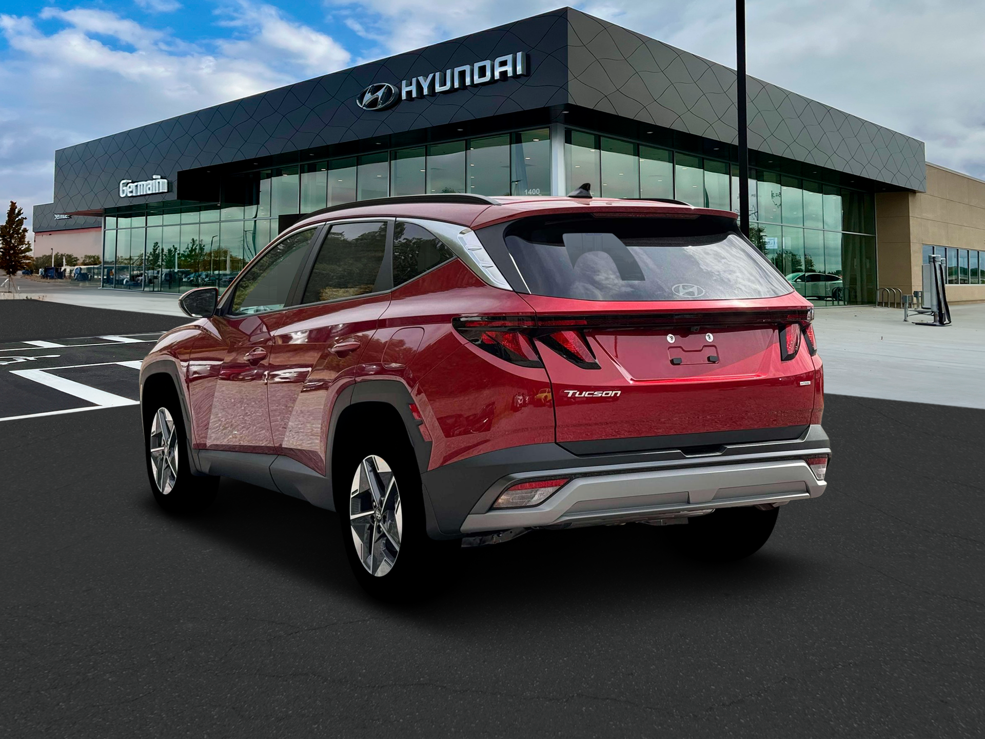 New 2026 Ultimate Red Hyundai SEL Plus AWD image 5