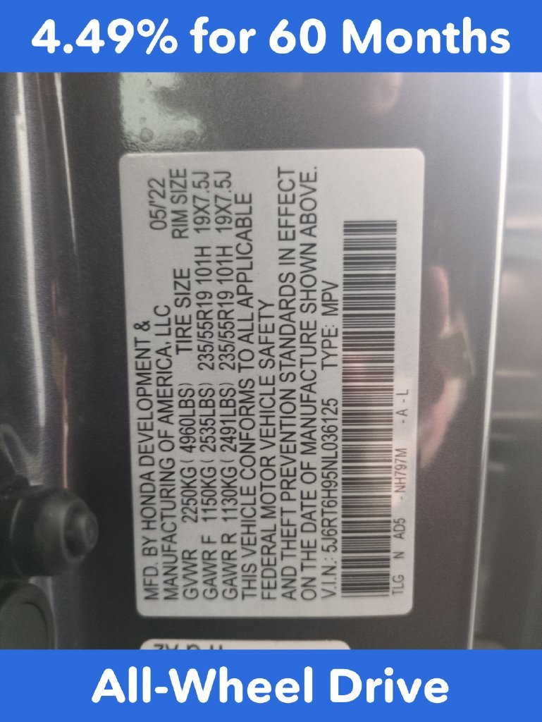 2022 Honda CR-V Touring - Photo 36