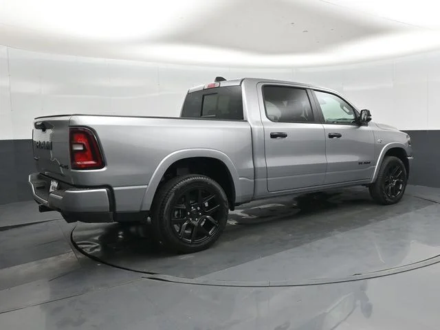New 2026 Billet Silver Metallic Clear-Coat Exterior Paint RAM Laramie image 3