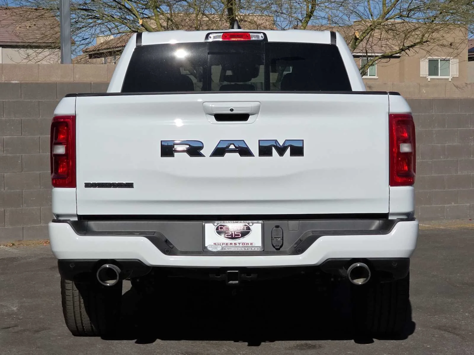 New 2026 Bright White Clear-Coat Exterior Paint RAM Big Horn image 7