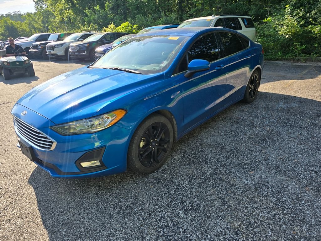Used 2019 Ford Fusion SE with VIN 3FA6P0HD3KR250984 for sale in Kansas City